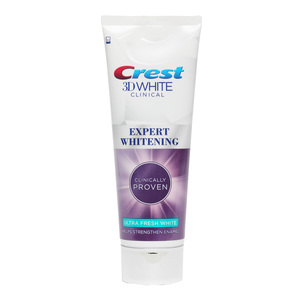 Buy Crest 3D White Clinical Ultra Fresh White Toothpaste 75 ml Online at Best Price | Tooth Paste | Lulu Kuwait in Kuwait