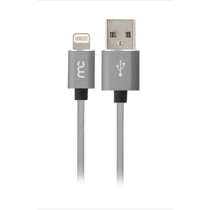 Mycandy USB A to MFI Lightning Charge and Sync Cable, 1 m, Gray, ACMYCN2020CBLE001