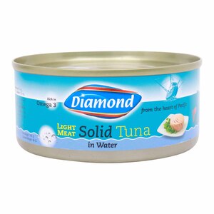 Diamond Solid Light Meat Tuna In Water 140 g