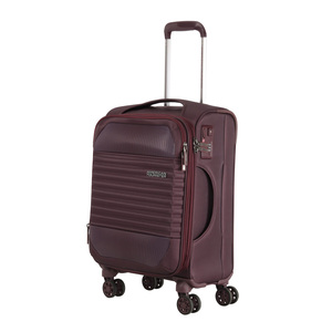 American Tourister Fornax Spinner Soft Trolley with TSA Combination Lock, 66 cm, Raisin Red
