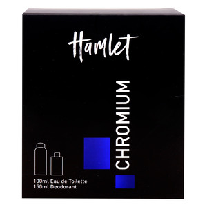 Hamlet EDT Chromium 100 ml + Deodorant Perfume Spray 150 ml for Men