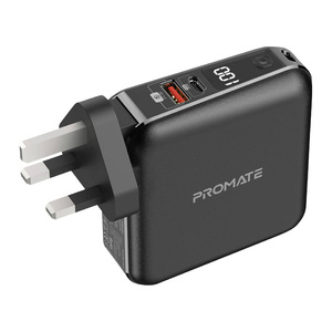 Promate 15000mAh Quick Charging Power Bank With AC Charge-in