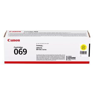 Canon Toner Cartridge, Yellow, 069