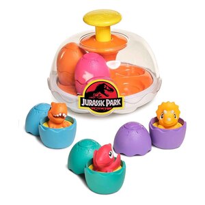 Tomy Toomies Jurassic World Spin & Hatch Dino Eggs, Multicolor, E73252