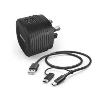 Hama Charging Kit With USB A , USB C, Micro USB Cable 73210587