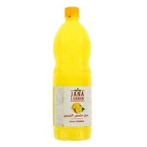 اشتري قم بشراء جنى لبنان بديل حامض الليمون 1 لتر Online at Best Price من الموقع - من لولو هايبر ماركت Lemon Juice & Concen في السعودية