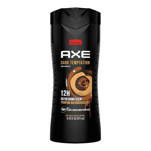 Axe Dark Temptation Body Wash with 12H Refreshing Scent 473 ml