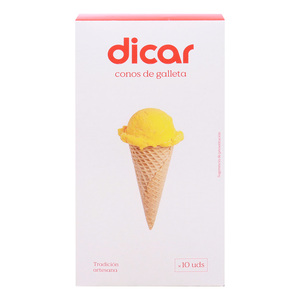 Dicar Sugar Cones 10 pcs 90 g