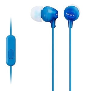 Sony In-Ear Lightweight Headphones MDREX15AP Blue