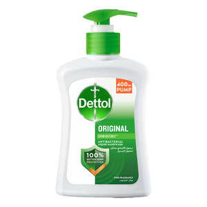 Dettol Handwash Liquid Soap Original Pump Pine Fragrance 400 ml
