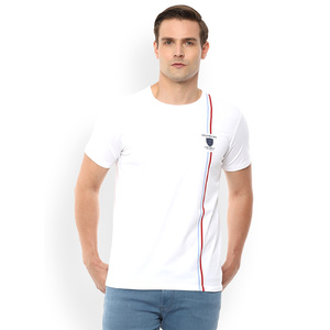 Louis Philippe Men's Slim Fit Casual Crew Neck T-shirt LYKCCSLPH90904, M