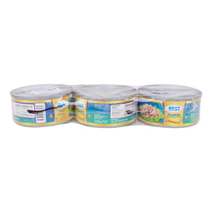 Best Light Meat Tuna Flakes in Vegetable Oil, 3 x 170 g