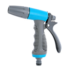 Aqua Craft Hose Nozzle Set, 1/2 inches, 4 Pcs, Blue/Grey/Black, 27604