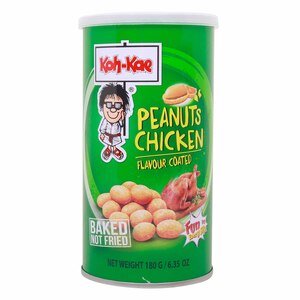 Koh-Kae Peanuts Coated with Chicken Flavour 180 g