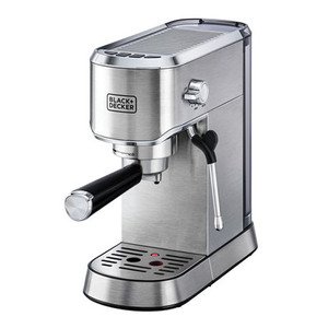 Black+Decker Espresso Maker 1450W 1 L Silver ECM150