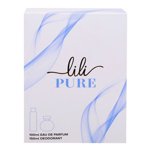 Lili EDP Pure 100 ml + Deodorant Perfume Spray 150 ml for Women
