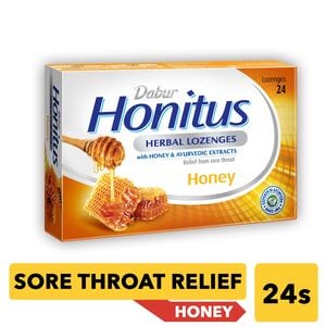 Buy Dabur Honitus Herbal Lozenges with Honey Flavor 24 pcs Online at Best Price | Cough / Throat Drops | Lulu UAE in UAE