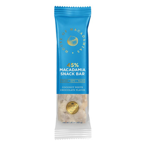 House of Macadamias White Chocolate & Coconut Snack Bar 40 g