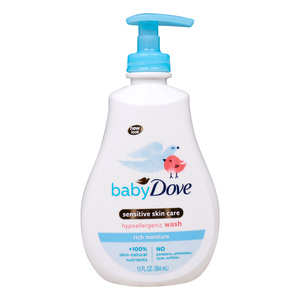 Dove Baby Rich Moisture Hypoallergenic Wash 384 ml