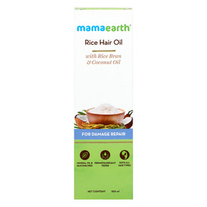 Mamaearth Rice Bran & Coconut Hair Oil 150 ml