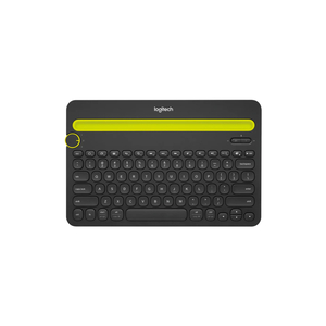Logitech Multi Device Keyboard, Black, K480