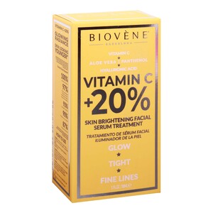 Biovene Vitamin C + 20% Skin Brightening Facial Serum Treatment 30 ml