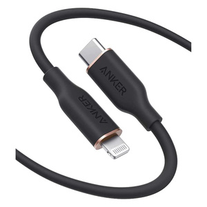 Anker Type C With Lightning Connector A8663 Black + Purple 6ft