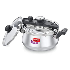 Prestige Stainless Steel Svach Clip-On Pressure Cooker 5Litres MPCH20233