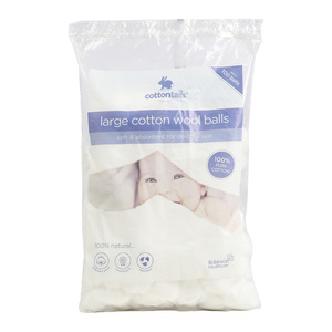 Robinson Large Cotton Wool Balls Soft 100 pcs 110 g