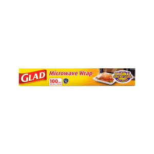 Glad Microwave Wrap 100Feet 30.5mX30cm