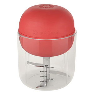 Nutricook Rechargeable Chopper, Red, NC-CH600R