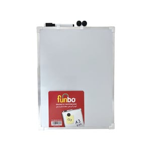 Funbo Double Saided Magnetic Whiteboard AFDS A3 (30cm x 40cm)