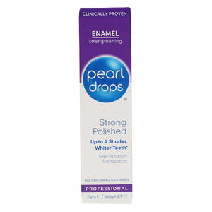 Pearl Drops Strong Polished Enamel Strengthening Toothpaste 75 ml