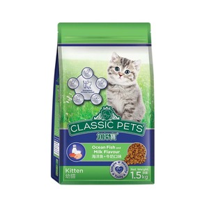 Companion Pets Classic Cat Food Ocean Fish & Milk Flavour 1.5 kg
