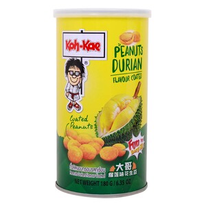 Koh-Kae Peanut Durian Flavour Coated 180 g