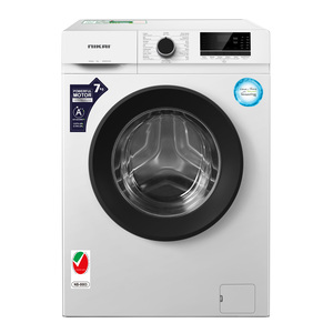 Nikai Front Load Washing Machine, 7 Kg, 1000 Rpm, White, NWM701FN9