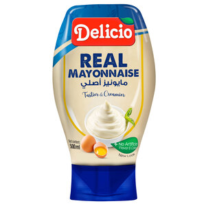 Delicio Real Mayonnaise Squeeze 500 ml