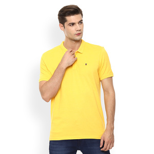 Louis Philippe Men's Slim Fit Polo Neck Casual T-shirt LYKPCSLP968664, L