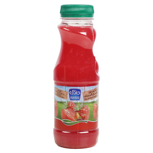 منادك عصير فراولة مع فواكهة مشكلة نكتار خالي من السكر المضاف ، 300 جم