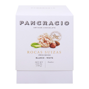Pancracio Swiss White Chocolate Rocks 140 g