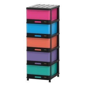 Cosmoplast Storage Cabinet 5Layer Drawer Assorted Color