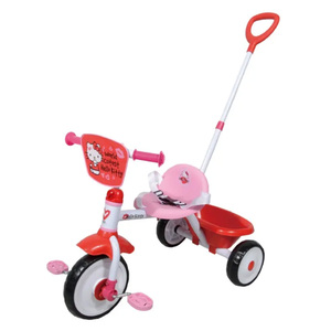 Hello Kitty Trike With Push Handle, TRI-7161HKY