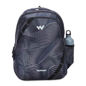Wildcraft Bravo 35 RC Contour School Bag Pack, 18 Inches, Black