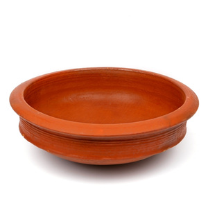 Top Line Curry Clay Pot Flat Medium