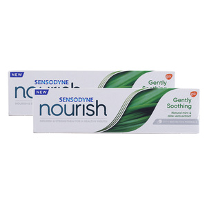 Sensodyne Nourish Gently Soothing Toothpaste 2 x 75 ml