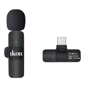 Ikon Wireless Microphone, Black, IKTWM127C