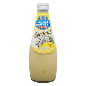 American Harvest Coconut Milk Drink With Nata De Coco Pineapple Flavour 290 ml