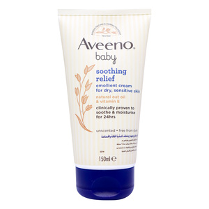 Buy Aveeno Baby Soothing Relief Emollient Cream 150 ml Online at Best Price | Other Baby care | Lulu Kuwait in Kuwait