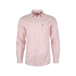 Allen Solly Mens Full Sleeve Casual Shirt, ASSFQSPP875196, Rose, XXL