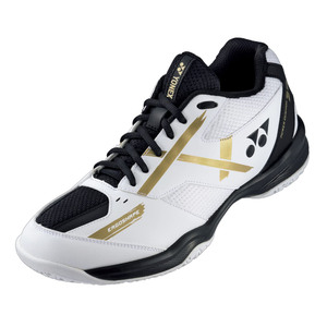 Yonex Mens Badminton Shoes, SHB39WEX, White/Gold, 44